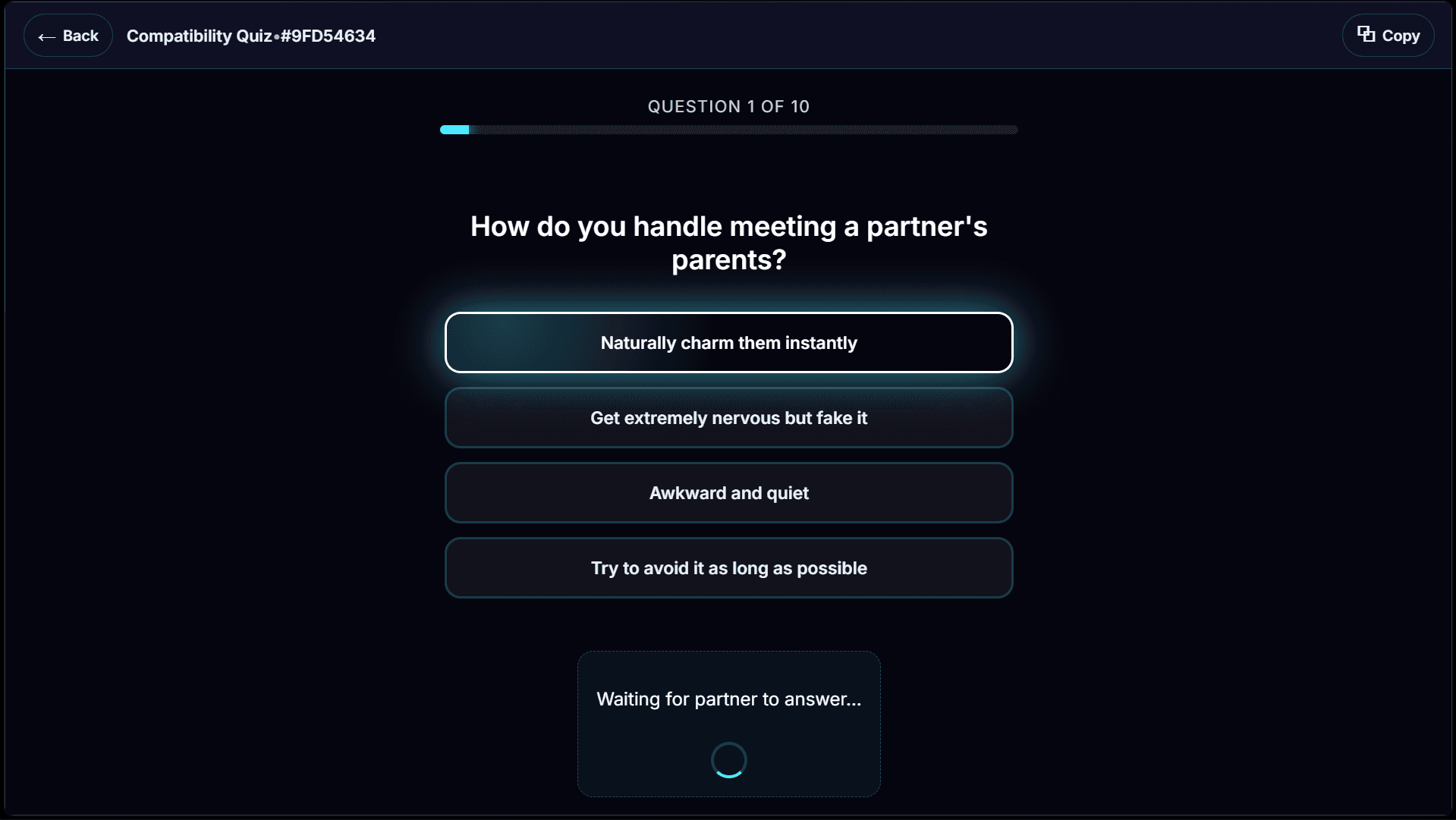 Synchronized Partner Game — split-screen interactive mode with active game state sync